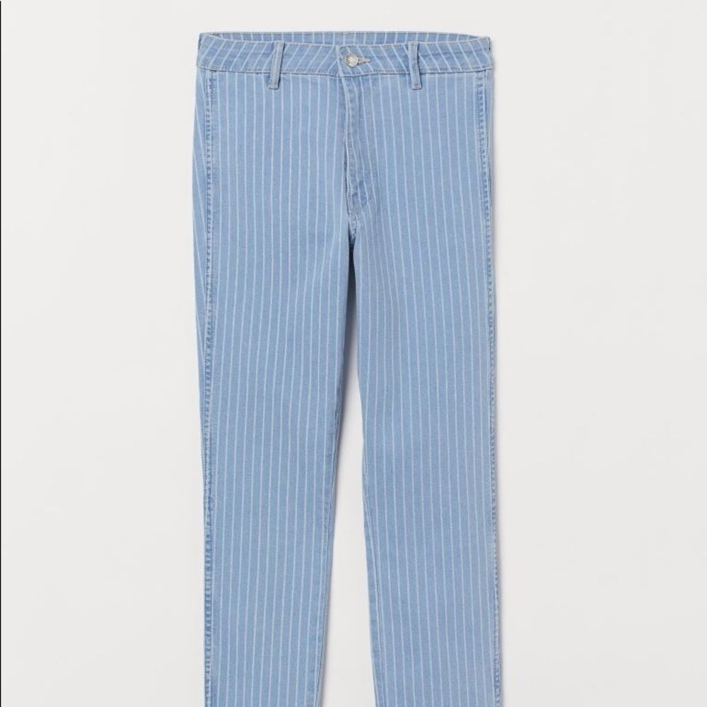 H&M Striped Jeans